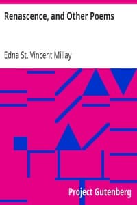 Renascence, and Other Poems cover