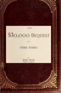 The $30,000 Bequest, and Other Stories cover